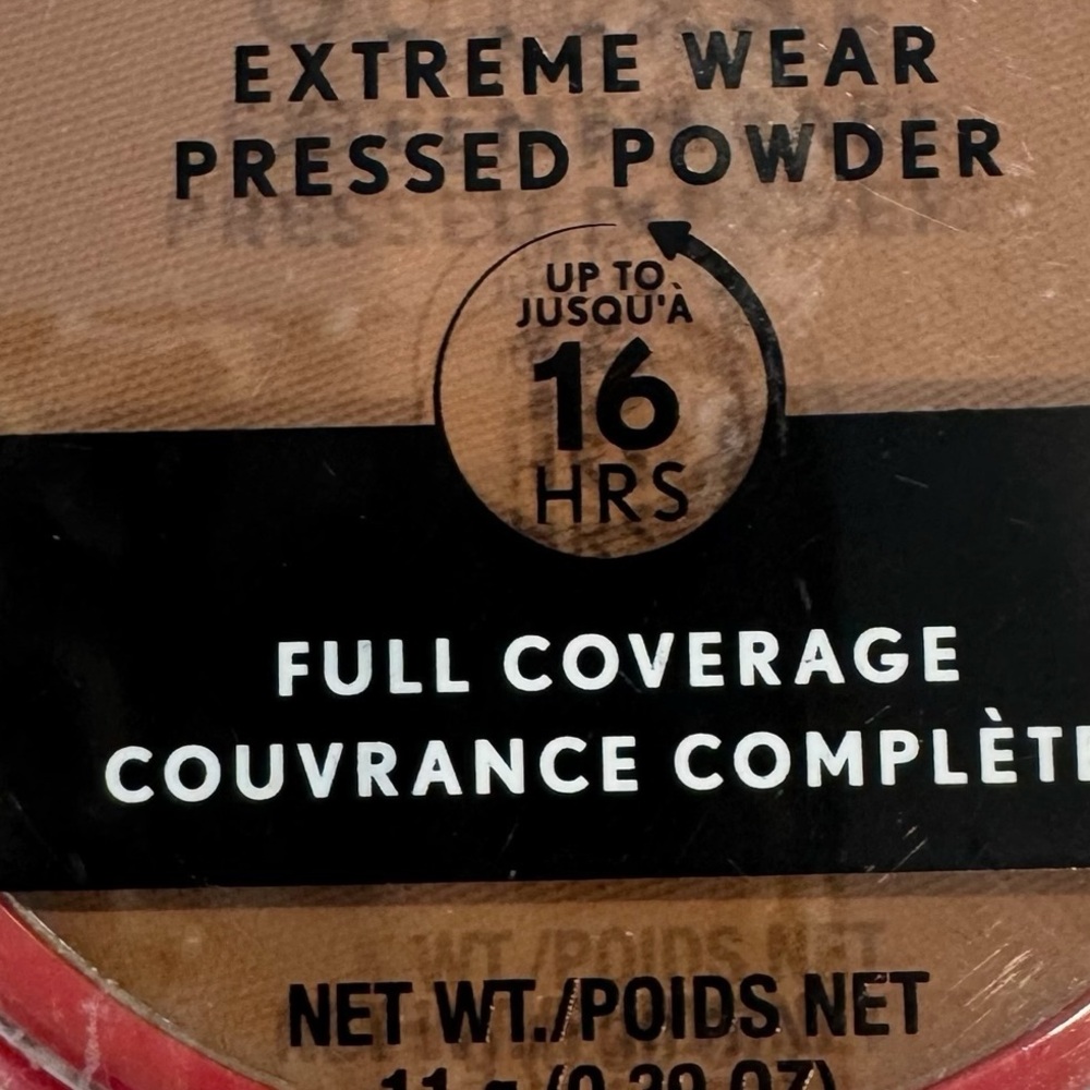 COVERGIRL Outlast Extreme Wear Full Coverage Presser Powder Soft Sable 875 NEW - Picture 7 of 7